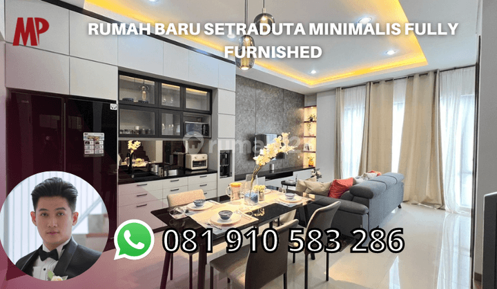 Rumah Baru Setraduta Minimalis Fully Furnished 1