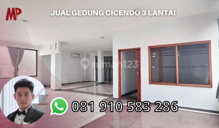 Jual Gedung Cicendo 3 Lantai 1