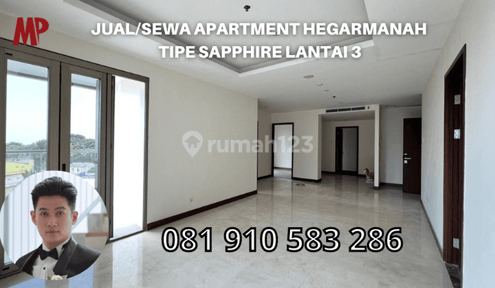 Jual Apartment Hegarmanah Tipe Sapphire Lantai 3 1