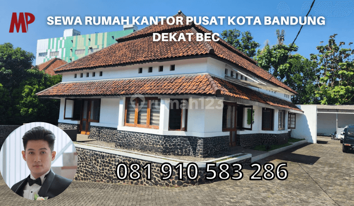 Sewa Rumah Kantor Pusat Kota Bandung Dekat BEC 1