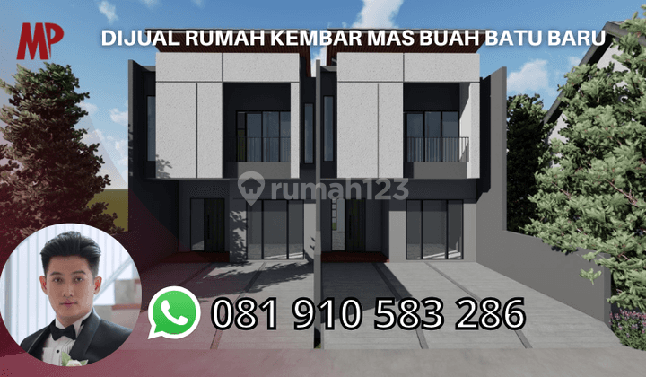 Dijual Rumah Kembar Mas Buah Batu Baru 1