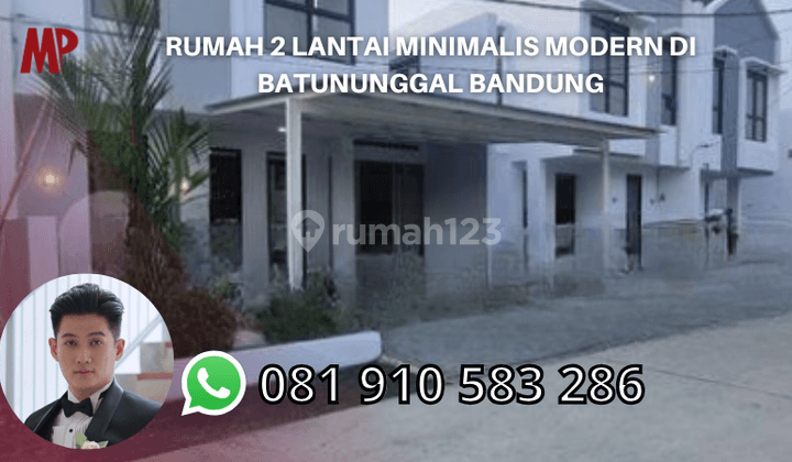 Rumah 2 Lantai Minimalis Modern di Batununggal Bandung 1