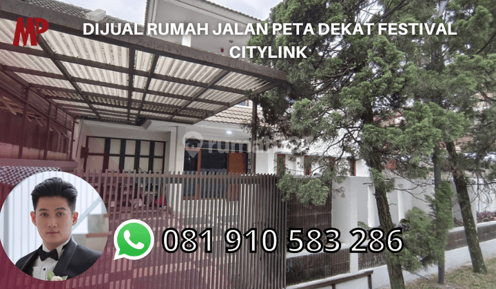 Dijual Rumah Jalan Peta Dekat Festival Citylink  1