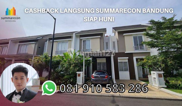 Cashback Langsung Dijual Rumah Summarecon Bandung