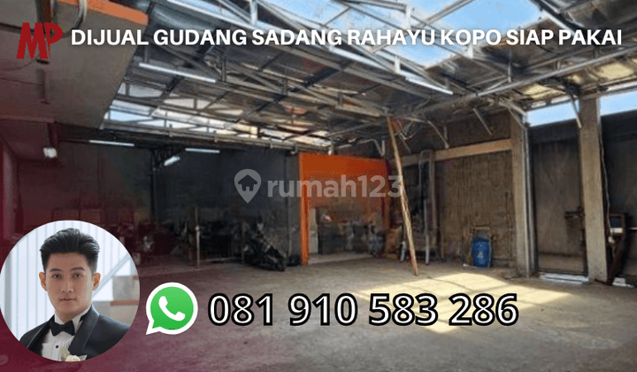 Dijual Gudang Sadang Rahayu Kopo Siap Pakai 1