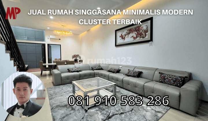 Jual Rumah Singgasana Minimalis Modern Cluster Terbaik 1