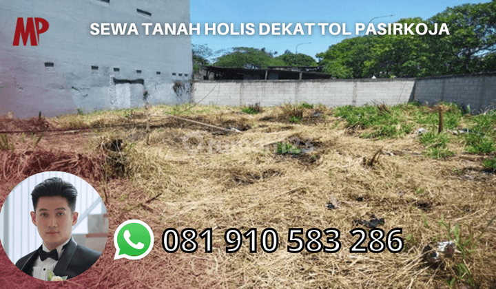 Sewa Tanah Holis Dekat Tol Pasirkoja 1