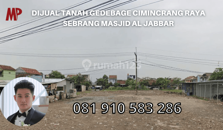 Dijual Tanah Gedebage Cimincrang Raya Sebrang Masjid Al Jabbar 1