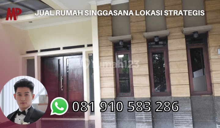 Jual Rumah Singgasana Lokasi Strategis 1