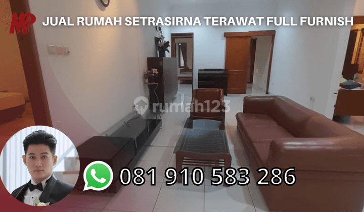 Jual Rumah Setrasirna Terawat Full Furnish