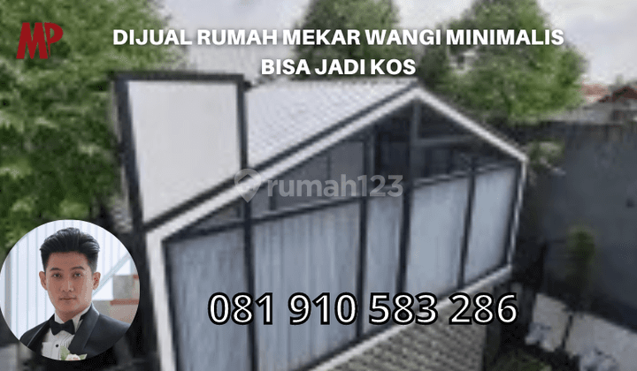 Dijual Rumah Mekar Wangi Minimalis Bisa Jadi Kos 1