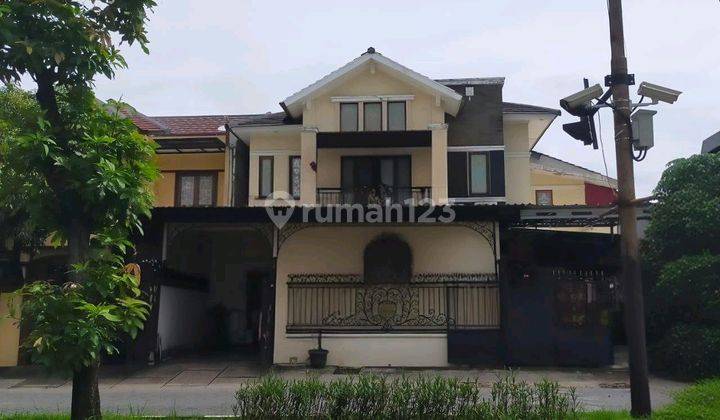 Metro Permata 1. Karang Tengah. Rumah Sudut 2 Lantai Di Boelevard Bagus Semi Furnished Sertifikat Hak Milik 1