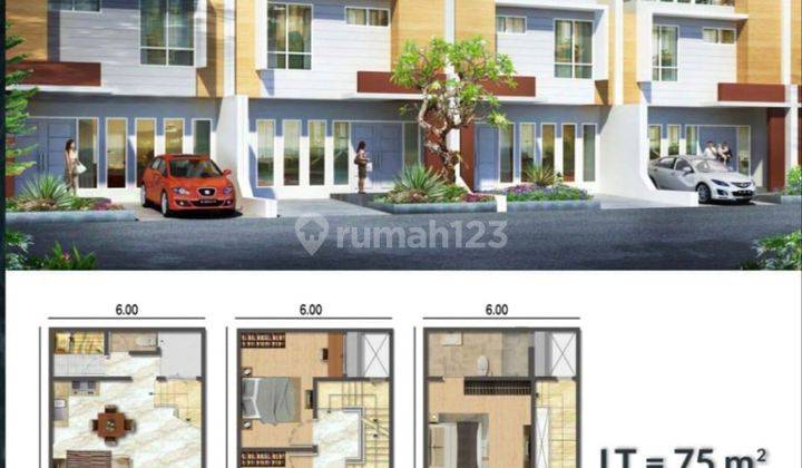 Pik Cluster Harmony Rumah 3 Lantai Barat Daya 2