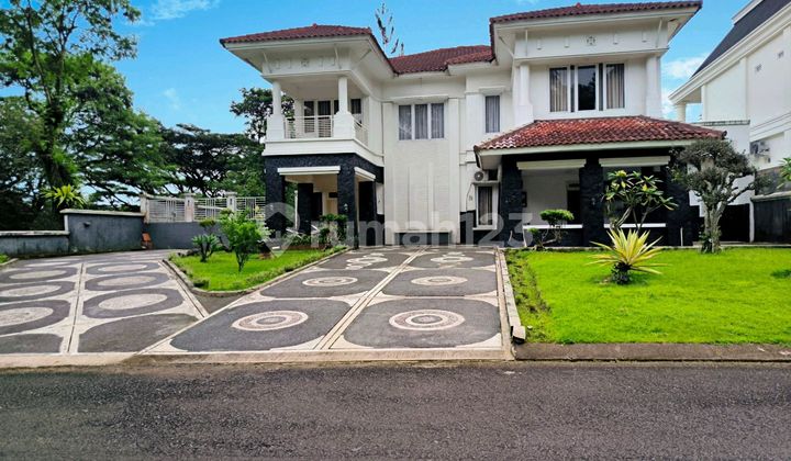 Sentul City Mediterania 2 . Rumah Mewah 2 Lantai Bagus . View Golf. SHM