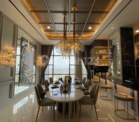 Dijual Apartemen lux with private lift type 4 bedroom jadi 2 bedroom fully furnished di penthouse La Viz #50