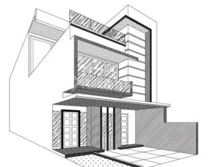 Rumah baru 3 lantai di Permata buana 1