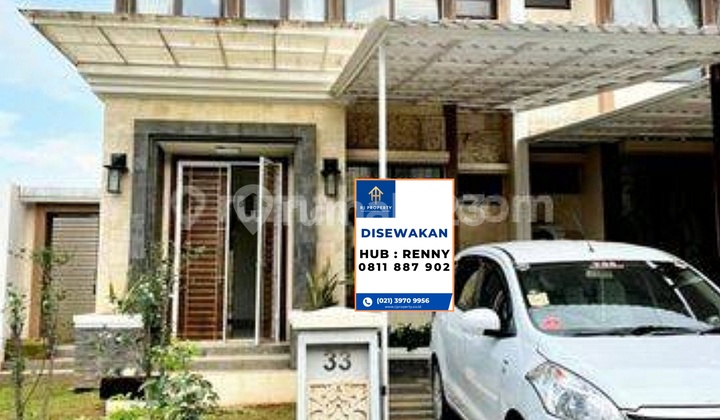 House in Taman Simpruk Cluster, Lippo Cikarang, Semi-Furnished House in Taman Simpruk Cluster, Lippo Cikarang, Semi-Furnished