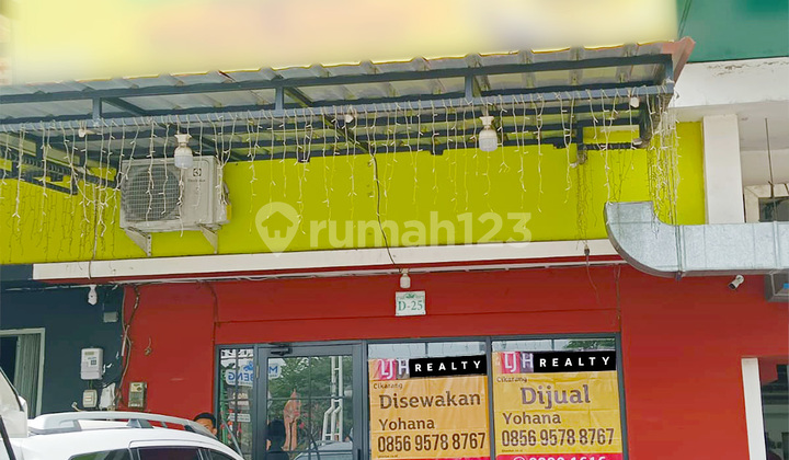 Dijual Ruko Green Market Strategis Hadap Jalan Jababeka Cikarang
