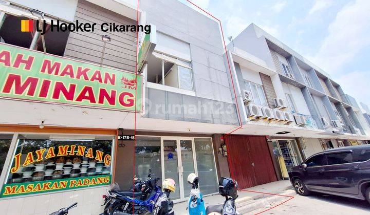 Hot Listing Diual Ruko Cosmo Lippo Cikarang Strategis Hadap Jalan 1