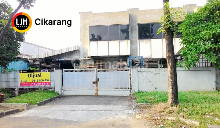 Dijual Gudang Luas 1.287 m2 di Kawasan Industri Jababeka Cikarang Dijual Gudang Luas 1.287 m2 di Kawasan Industri Jababeka Cikarang