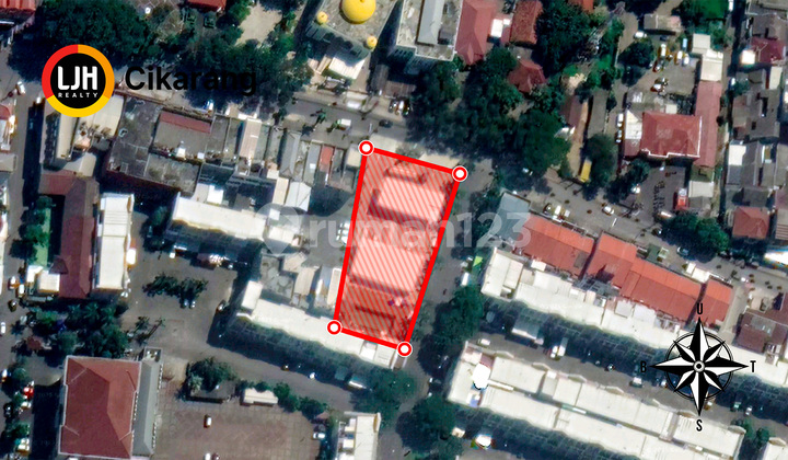 For Sale Spacious Plot on Jl. Pulo Ribung Grand Galaxy Bekasi