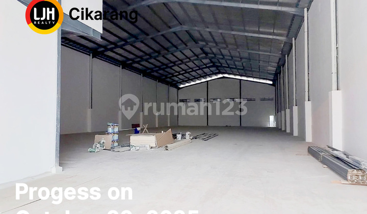 For Sale Rent New Warehouse 1,597 m2 in Delta Silicon Cikarang Area