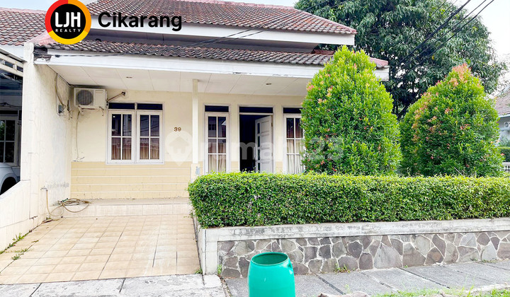 Jual Rumah Hook Siap Huni di Cluster Lembah Hijau Lippo Cikarang