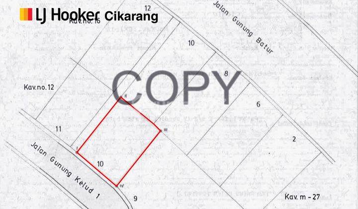 Dijual Kavling Hunian Hook Strategis di Simpruk Lippo Cikarang 2