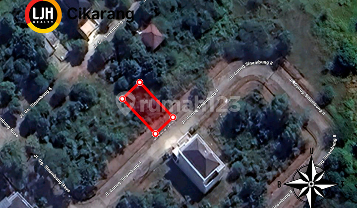 Dijual Kavling Hunian Luas di Cluster  Simpruk Lippo Cikarang