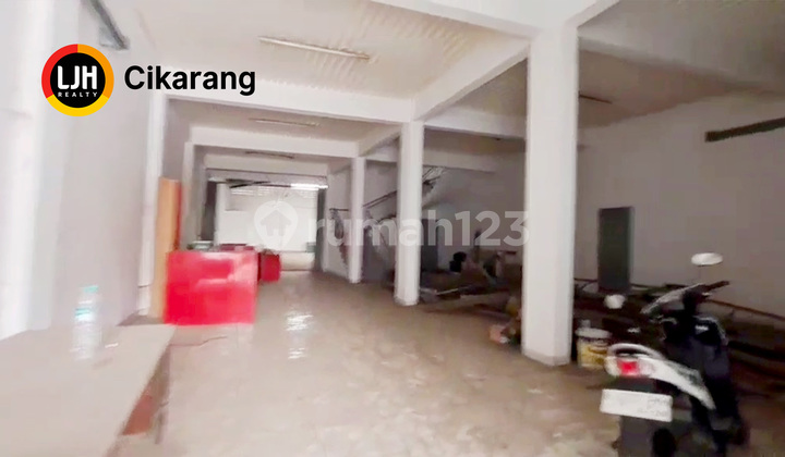 For Sale/Rent: 3 Shop Units + Warehouse Near West Cikarang Toll Gate, Facing the Road 2