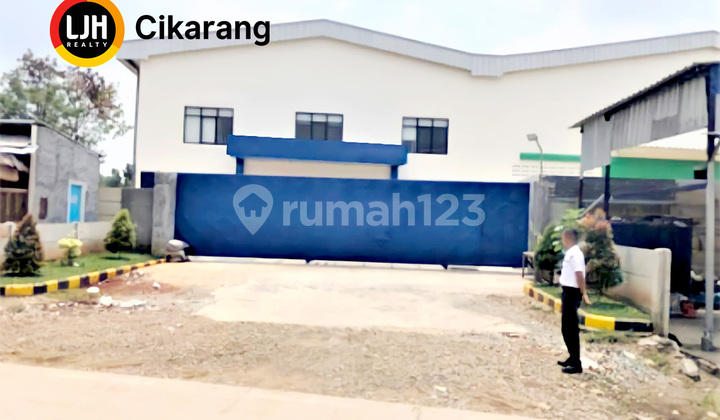 Jual Gudang Pasirtanjung Cikarang Pusat dengan Office & Workshop