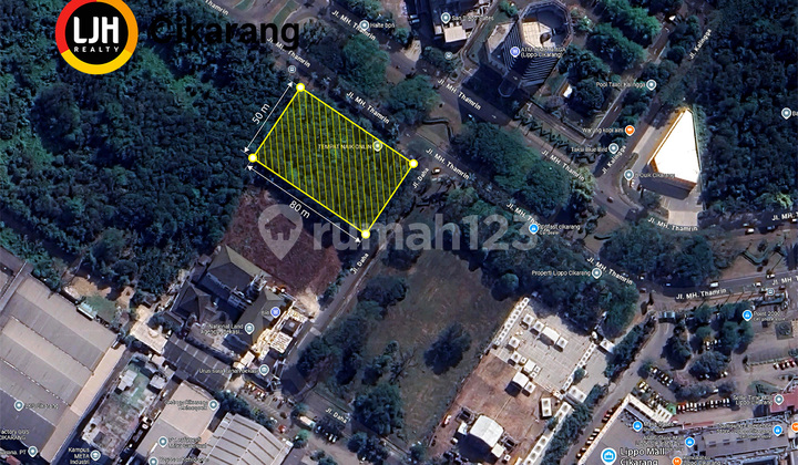 Dijual Kavling Hook di Jl. MH. Thamrin Seberang RS Siloam Lippo Dijual Kavling Hook di Jl. MH. Thamrin Seberang RS Siloam Lippo