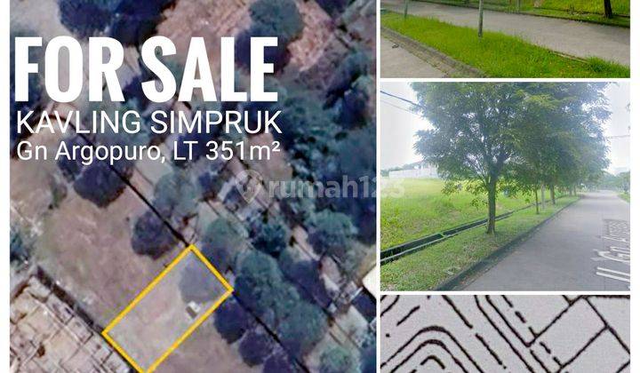 Dijual Kavling di Simpruk lippo Cikarang - Lokasi Premium 1