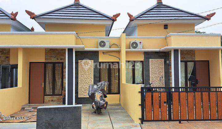 Rumah ornamen Bali modern setu Bekasi  1