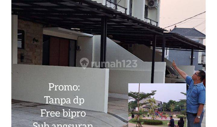 Rumah 2 Lantai Konsep Bali Tanpa Dp Di Bekasi  1