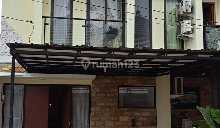 Rumah 2 Lantai Modern Konsep Bali Strategis Di Setu Bekasi  1