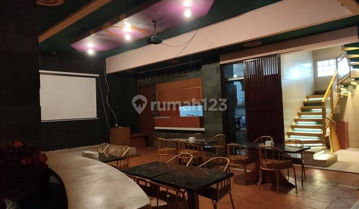 Rumah ex cafe bagus siap pakai di sayap jalan Sunda bandung kota 1