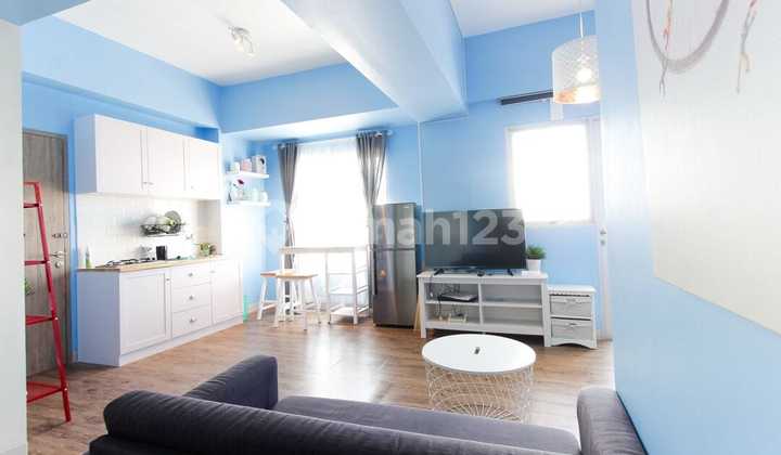 Apartemen 2 Br Rendeng di Newton Residence Buahbatu Bandung