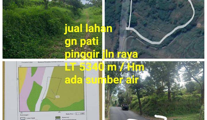 Lahan murah pinggir jln gn pati 1