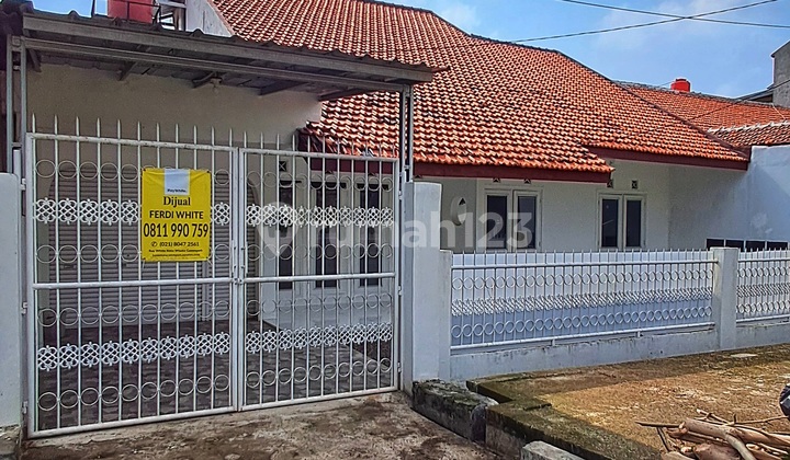 Rumah 1 Lantai Siap Huni Tanah Luas di Bekasi