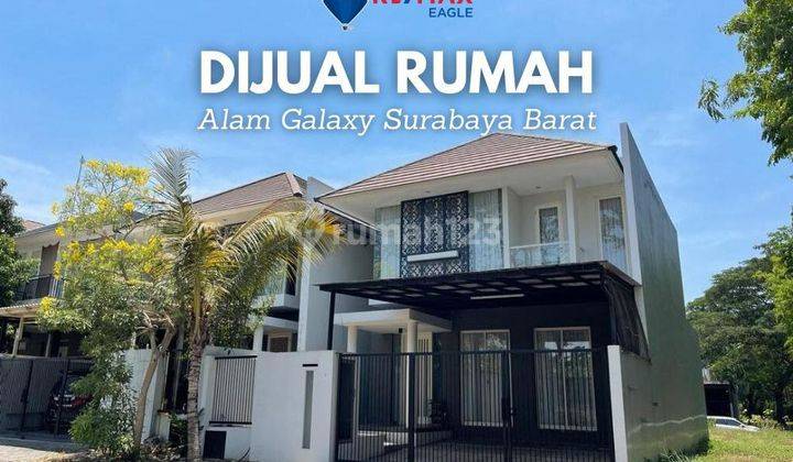 Dijual Rumah Alam Galaxy Surabaya Barat 1