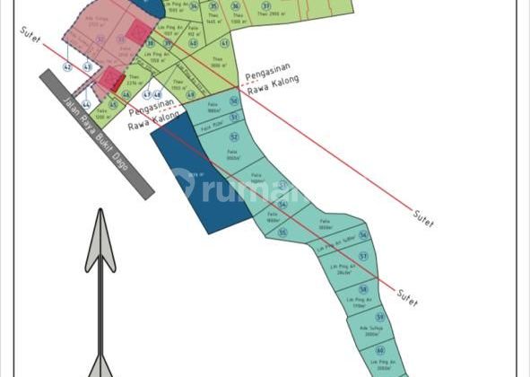 Residential Area Land Highly Strategic Location Near Puspitek Serpong