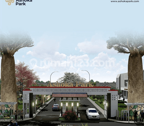 Rumah real estate murah berkonsep jepang