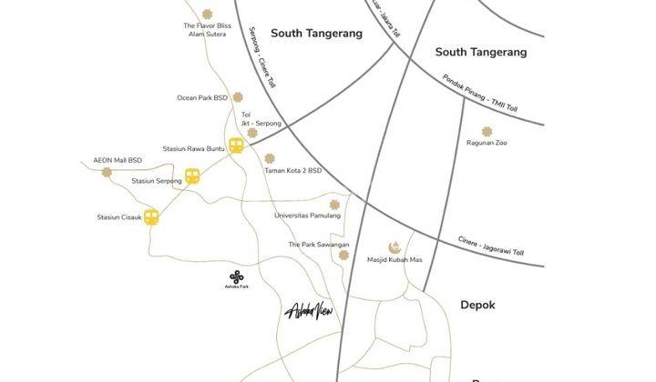 Rumah Murah Mewah 2 Lantai Lokasi Strategis 4