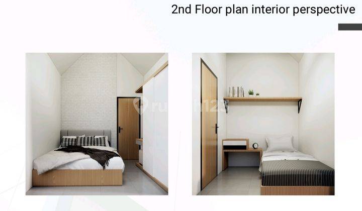 Rumah murah 2 lantai 