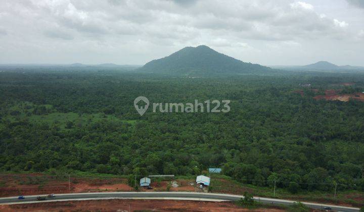 Tanah SHM Lintas Barat Km26, Bintan, View Gunung Bintan 1