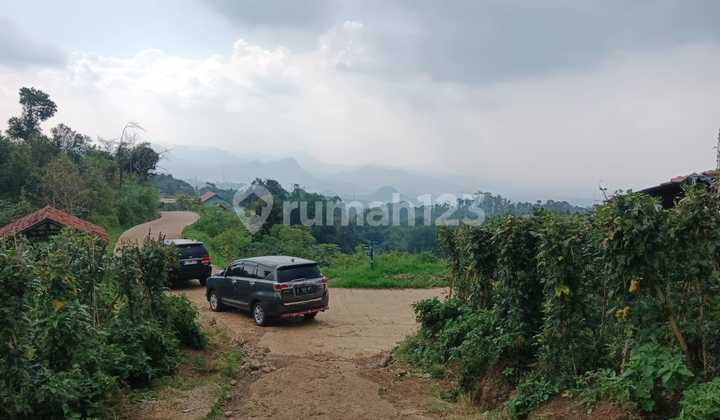Tanah dengan pemandangan indah di Kiara Payung Soreang