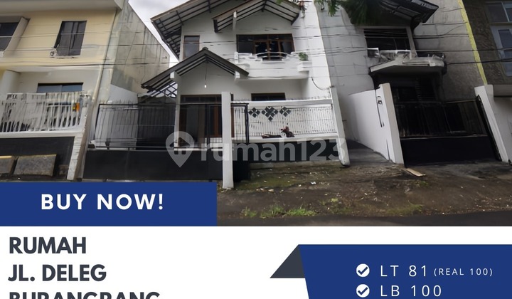 Rumah Siap Huni Di Jalan Deleg Pusat Kota Bandung