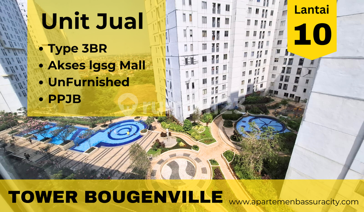 Jual 3br Tower B Bougenville Apartemen Bassura City Call Maula