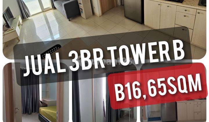 Jual 3BR Furnished Tower B Apartemen Bassura City 65sqm 1